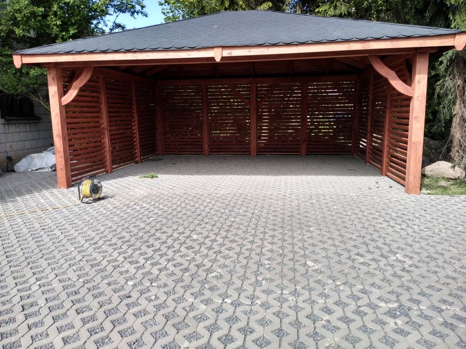 Altanka. Altanki. Wiata. Na solary. garaż 6x5 m