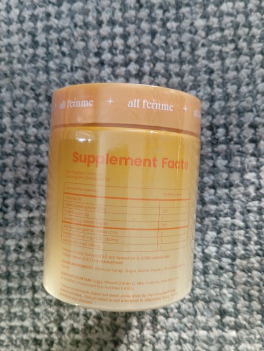 suplementu diety All Femme+. Jest to produkt przeznaczony dla kobiet,