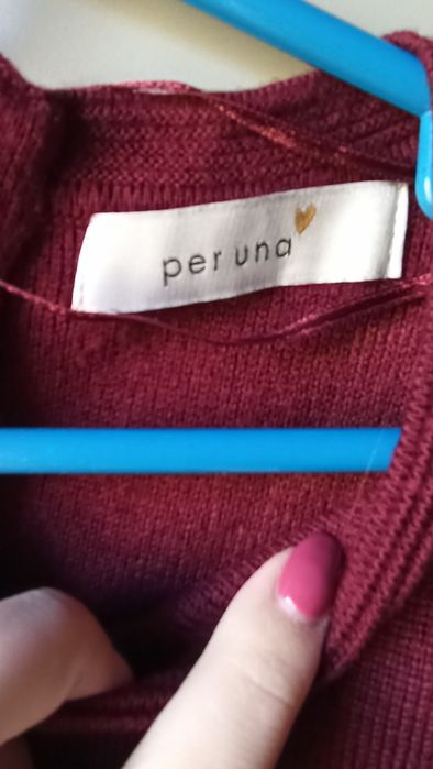 Damski sweter z koronka