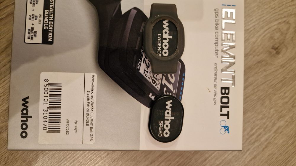Велокомпютер wahoo element bolt