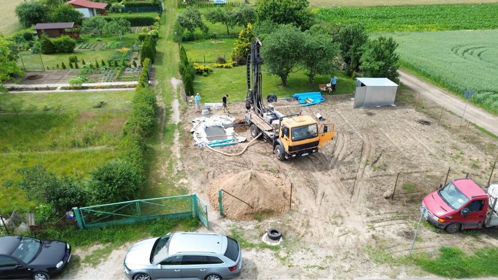 Wiercenie studni glebinowych - ujecia profesjonalne