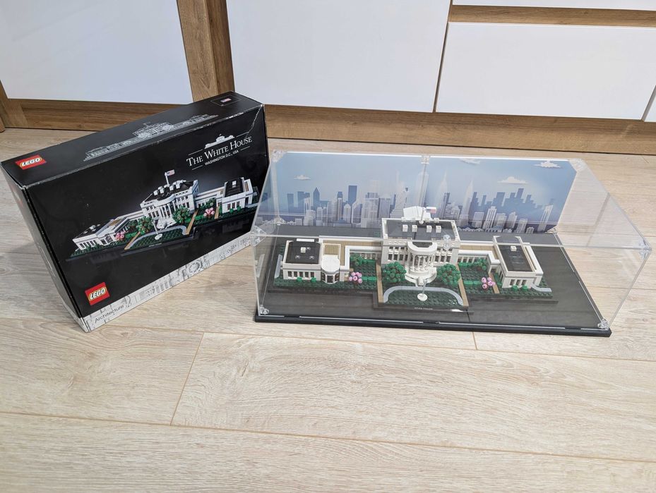 Klocki LEGO Architecture 21054 The White House + Gablotka