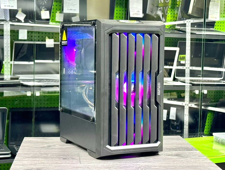 Ігровий ПК / AMD Ryzen 5 7500F / RTX 4060 / SSD + HDD 8Tb / DDR5 16Gb