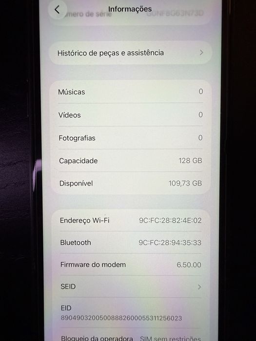 Iphone 11 128gb preto