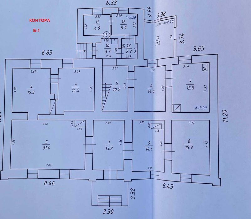 комплекс будівель Облавтодору контора/склади/гараж Корець,Київська 12Б