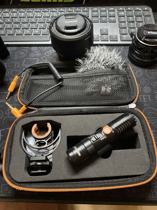 Equipamento video e fotografia