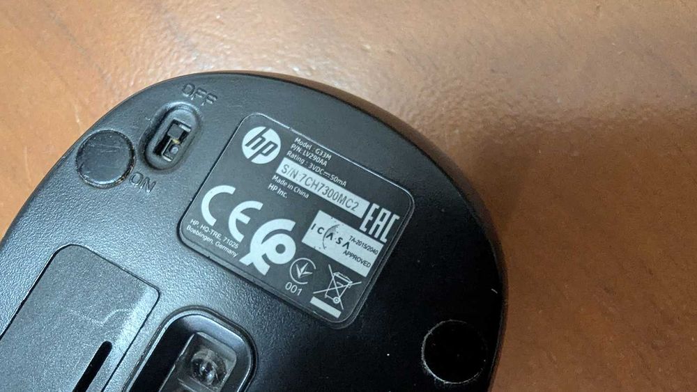 HP - Teclado + Rato s/Fios KBIM e G33M