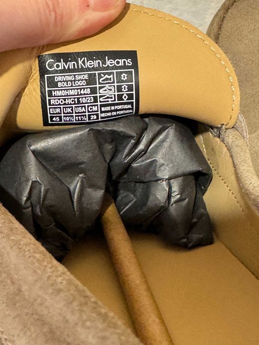 Туфлі чоловічі мокасини Calvin Klein, 45р
