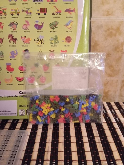 Детская настольная игра. Конструктор.