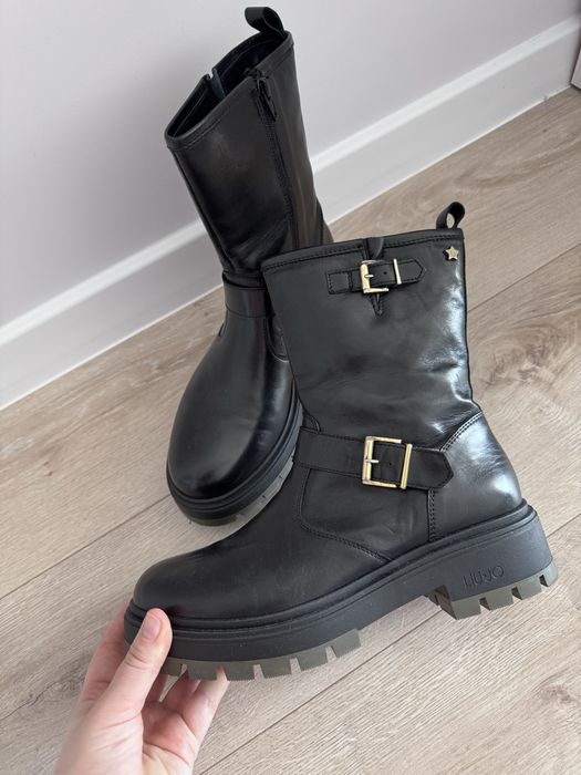 Шкіряні черевики liu jo