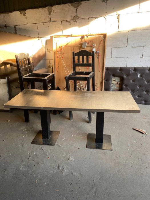 Меблі для кафе та ресторану б/у — дивани, столи, бар | ДЕШЕВО HoReCa