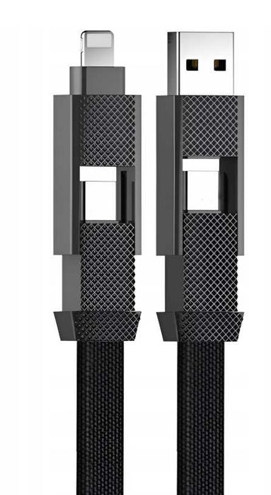 ROLLINGSquare Kabel magnetyczny 4w1 do ładowania 60W USB C USB A 2m