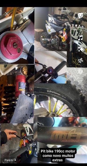 Pit  bike  190cc ler descrição Negociável