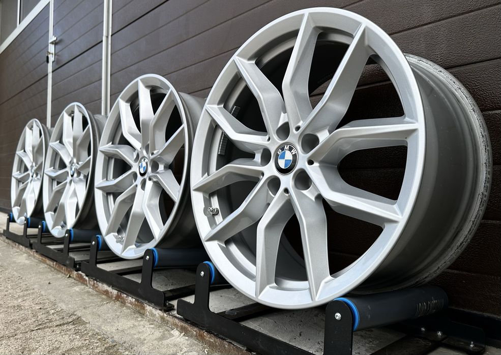 4x Felgi aluminiowe 5x112 r19 et38 9J Alufelgi Oryginał BMW 19” (czujniki TPMS)