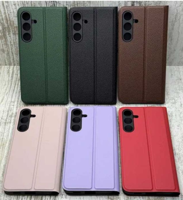 Чехол книжка Fibra Flip на Samsung S25 FE/ S23 FE. На магните. Чохол