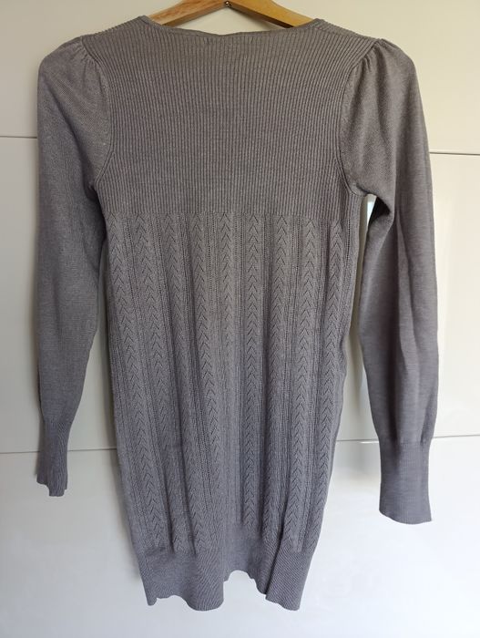 Sweter, tunika, ładny wzór
