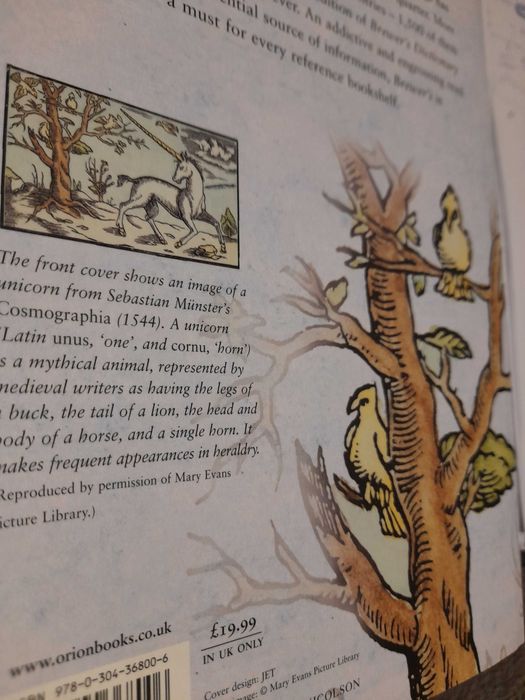 Brewer's Dictionary of Phrase and Fable