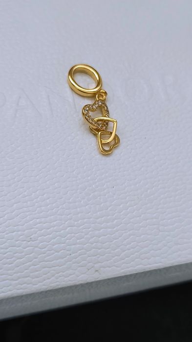 Charms - 3 serca, S925