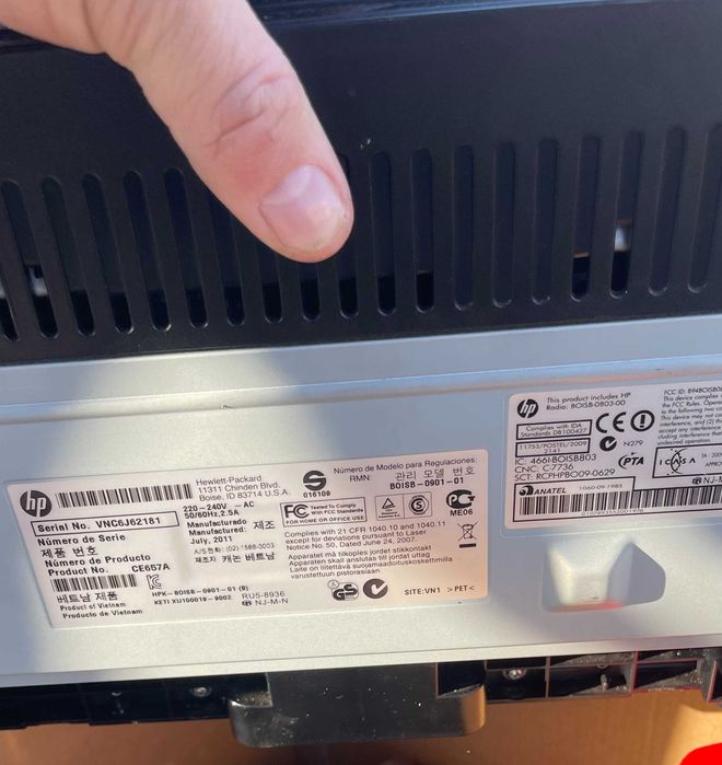 HP Laser Printer424345986296729602