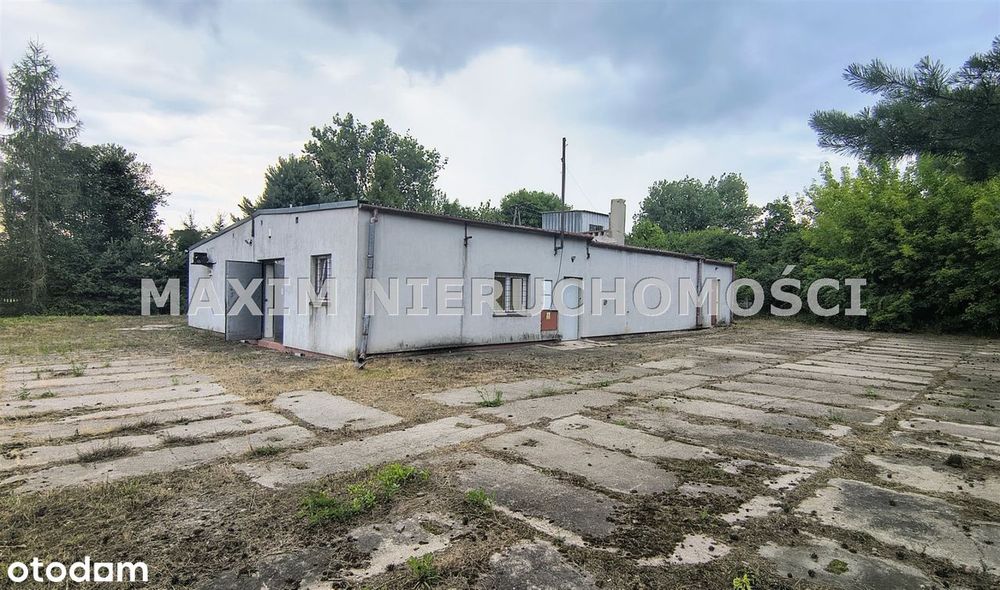 Budynek usługowy - duża działka w centrum Płońska