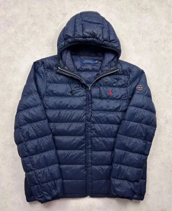 Casaco ralph lauren azul escuro