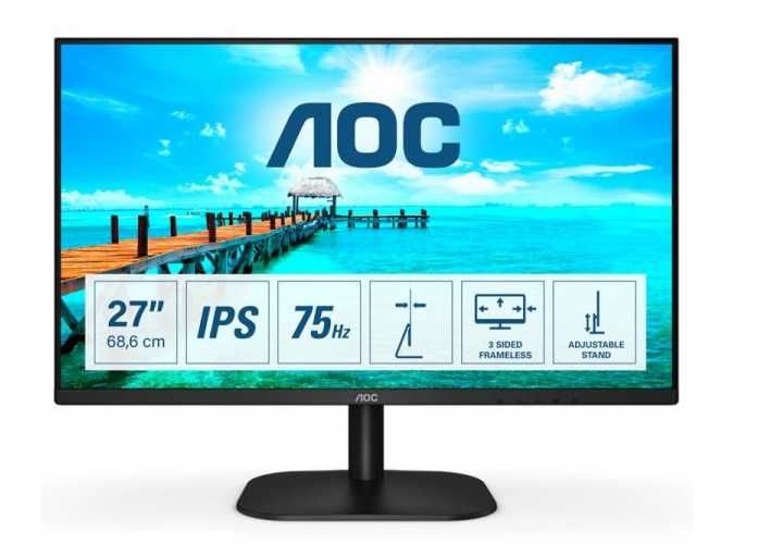 Monitor LED IPS 27 AOC 27B2H FULL HD ##AVARIADO##