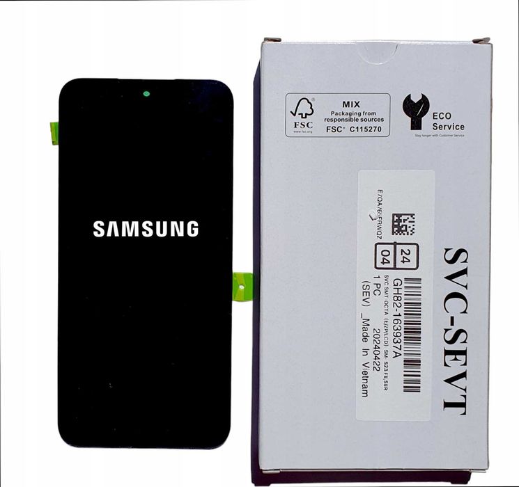 Samsung Galaxy S23 FE S711 Wyświetlacz LCD Oryginał Wymiana