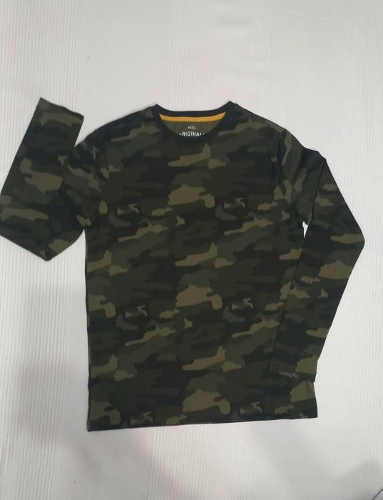 Лонгслів M&S 13-14 футболка реглан підлітковий на хлопчика 158-164