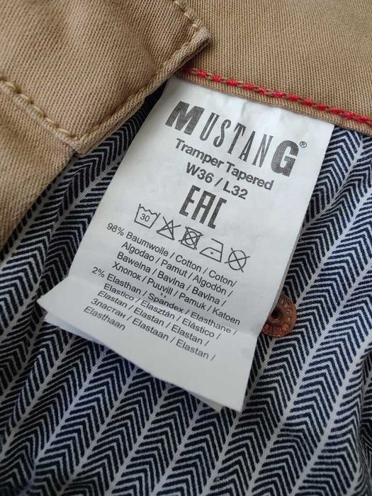 Джинсы Mustang Tramper jeans Germany w36 stretch beidge.