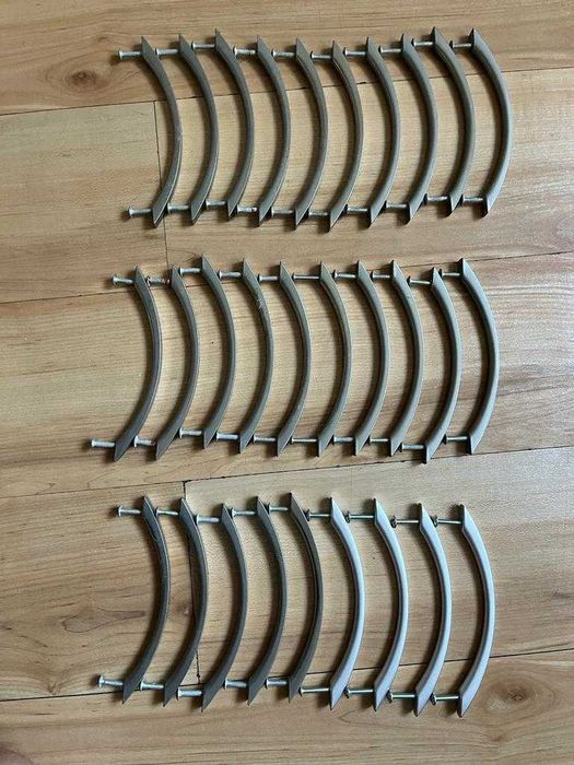 Mid-century: 29 puxadores para armário em aço inoxidável