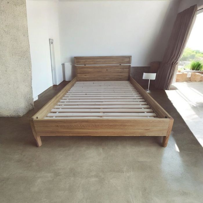 Łóżko lity dąb 160x200