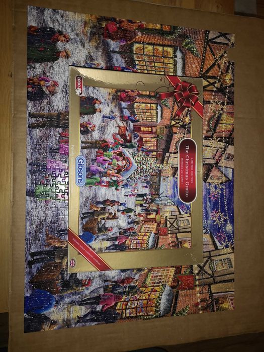 Puzzle gibsons the christmas grotto 1000el