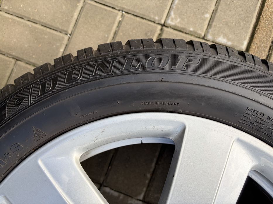 Felgi aluminiowe 17 cali oryginalne Audi, opony 225/55/17