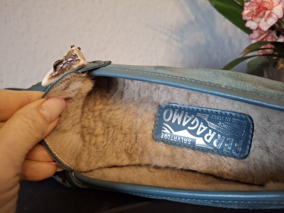 Salvatore Ferragamo  luksusowe loafersy damskie 38