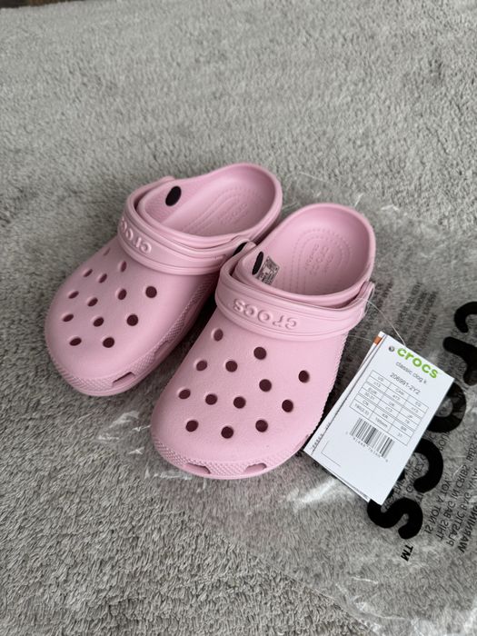 Крокси Crocs Classic C13 30 р С13 19,5 см босоніжки дитячі рожеві
