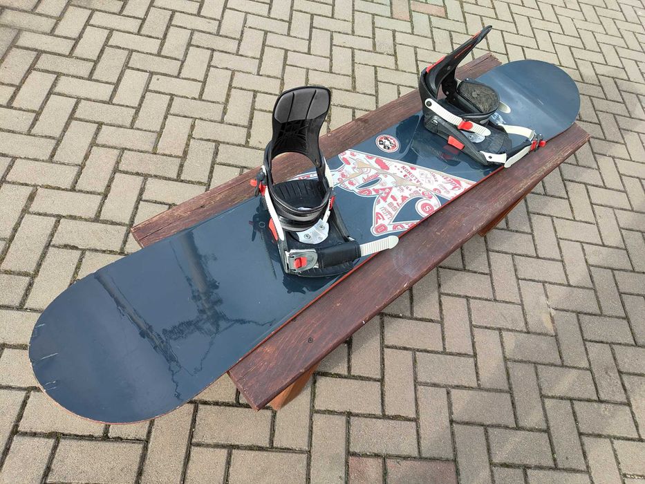 Deska snowboardowa 160 Salomon Stroke wiązania Salomon snowboard 160