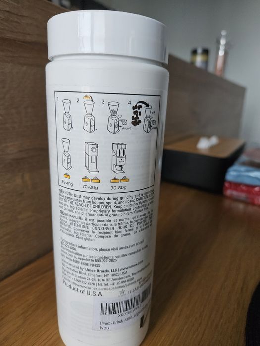Nowy preparat do czyszczenia młynków Grindz