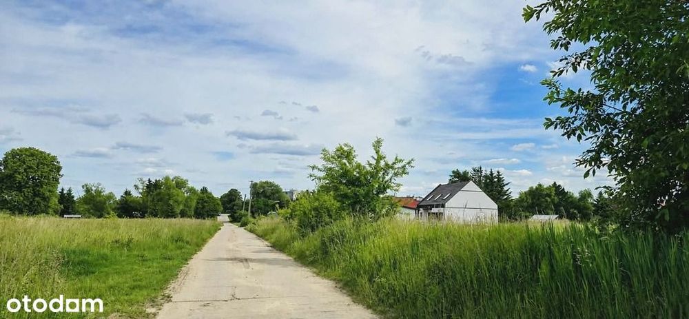 Gotowa działka budowlana z mediami, MPZP, Sząbruk