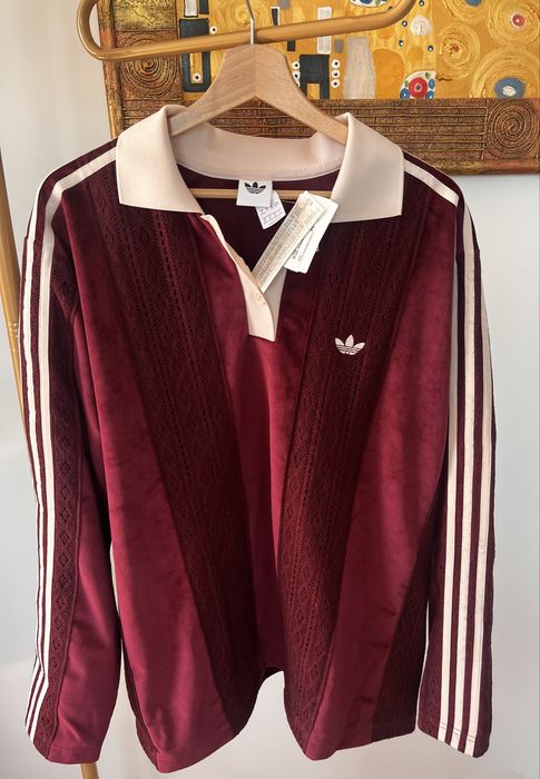 Koszula Polo adidas bordo  soccer  Nowa z metka XL 42 unikat II gatunek