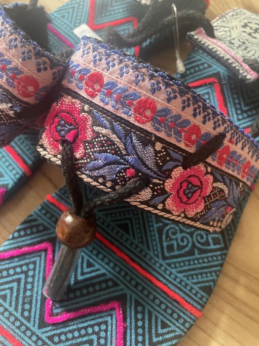 Sandały klapki etno boho folk Tajlandia