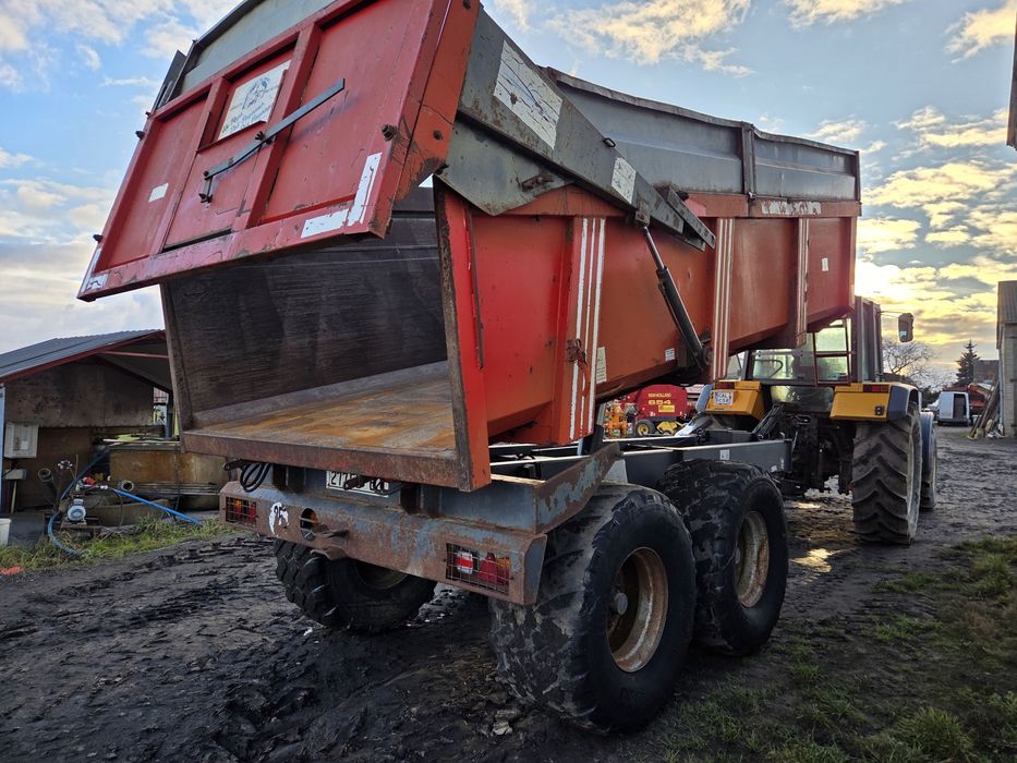 Przyczepa skorupowa, budowlana , 8,12, 14 ton , tandem, lambert,