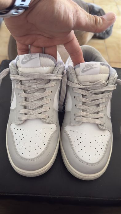 Nike Dunk Low Cinza/Branco