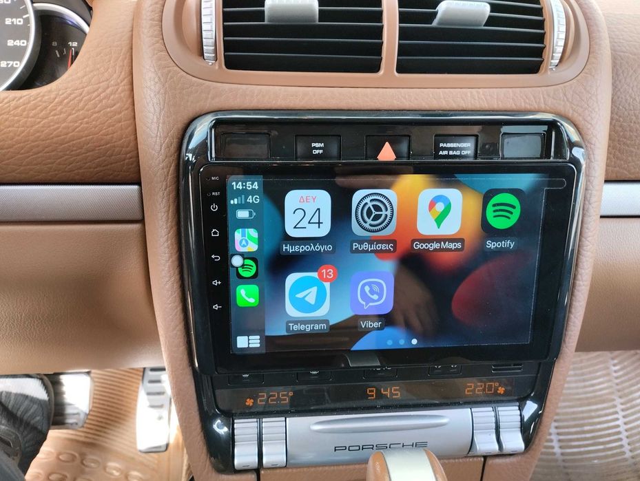 Rádio 2DIN 9" [4+64GB] • Porsche CAYENNE (2002 a 2010) • Android GPS