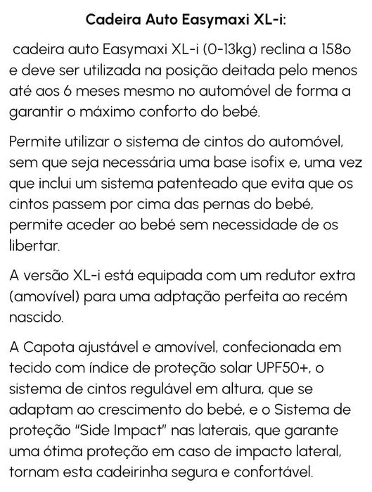Carrinho bebé em excelente estado