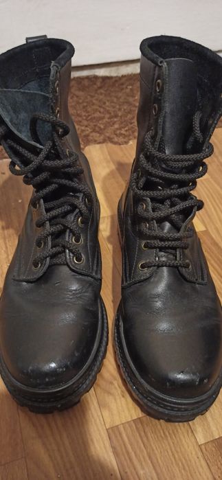 Берцы черные б/у