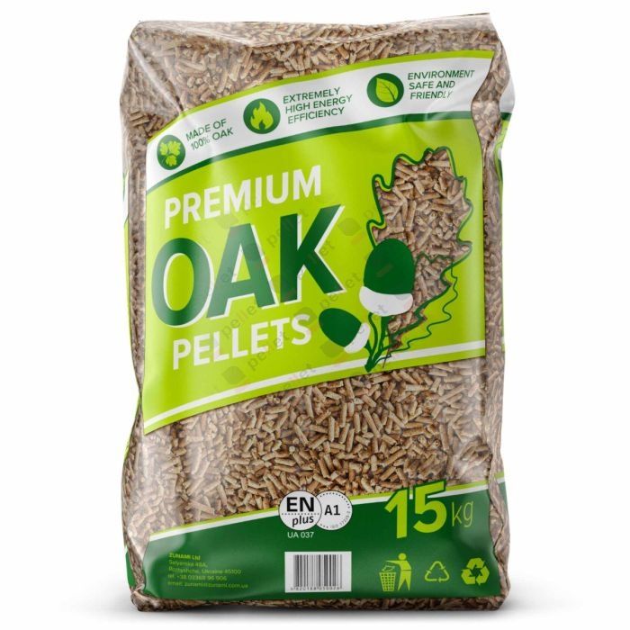 Pellet dębowy certyfikowany