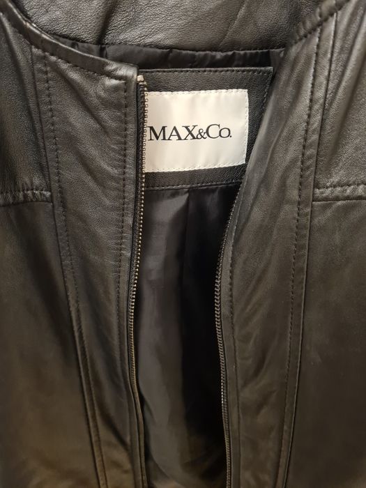 куртка  бомбер  шкіра  оригінал max mara co