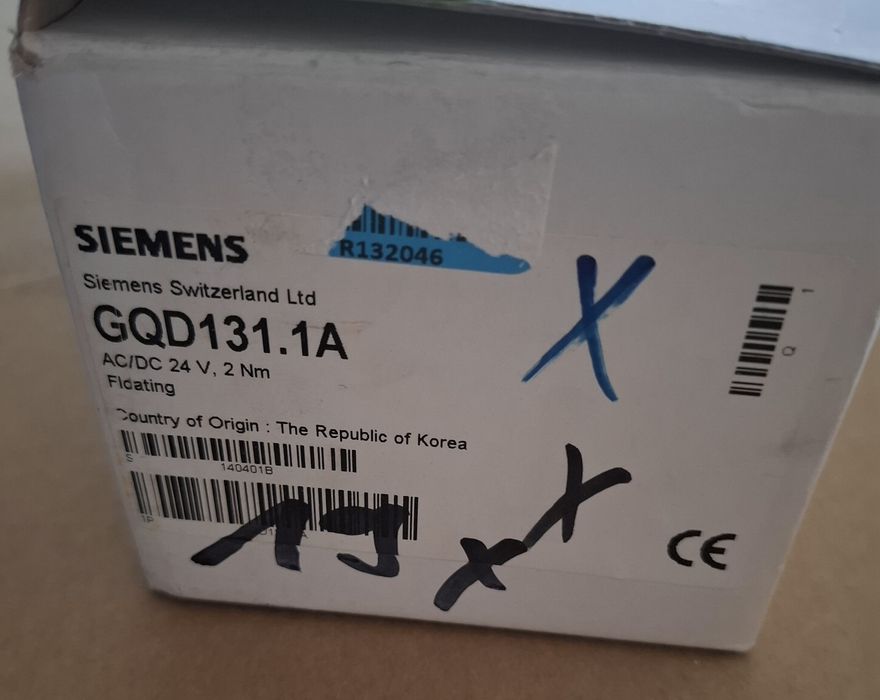 Siemens GQD131.1A siłownik