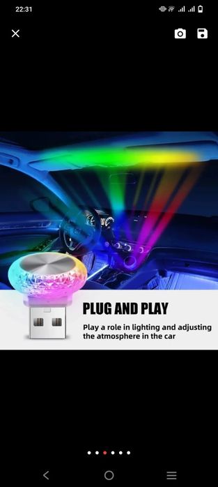 LED usb wielkolorowy