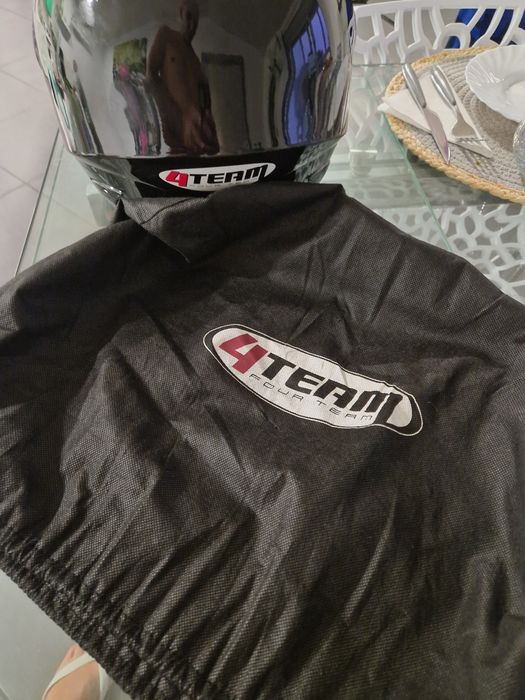 Capacete mota novo